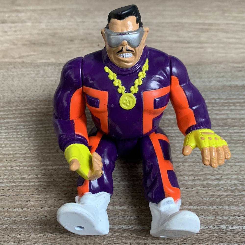 Odd Job Action Figure Man James Bond Jr. Character Vintage Eon Prod 1990 Hasbro